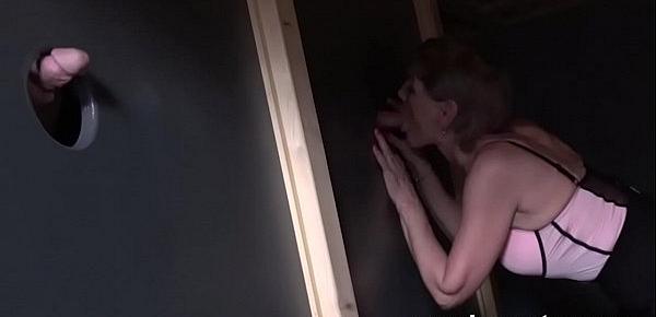  GrandParents Switch From Glory Hole to Fucking Teen